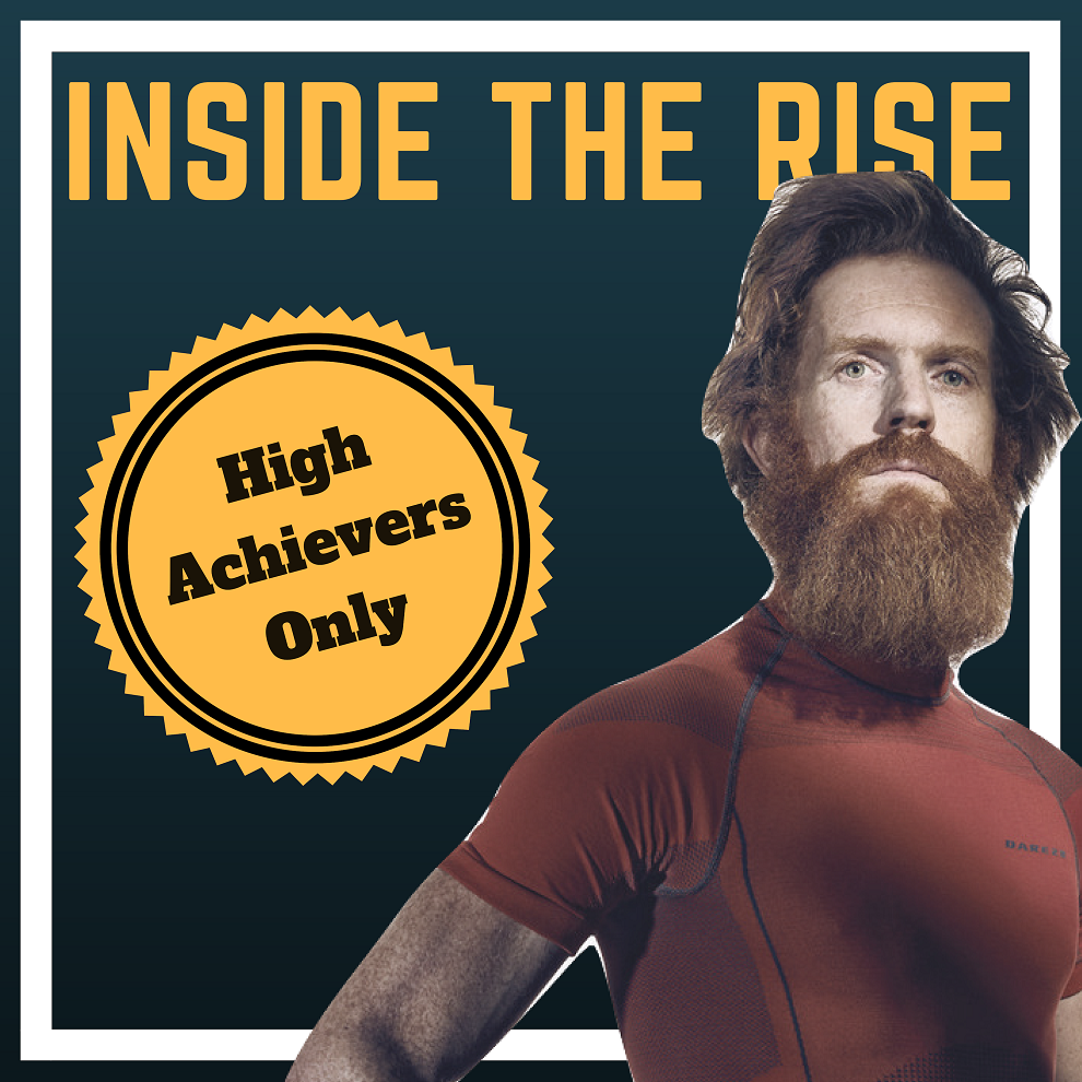 Adventurer Sean Conway explains how to have fun while achieving your highest goals on Inside The Rise podcast with JC Cross